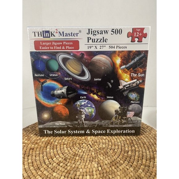 Think2Master The Solar System & Space Exploration 500 PIECE Jigsaw Puzzle NEW - Picture 2 of 7